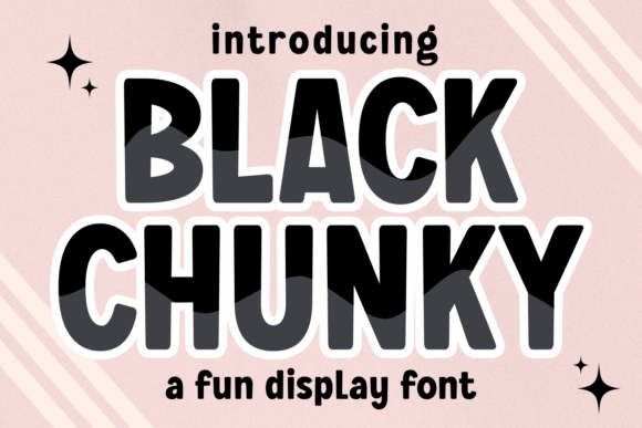 Black Chunky: The Ultra-Heavy Display Font for Bold Brands