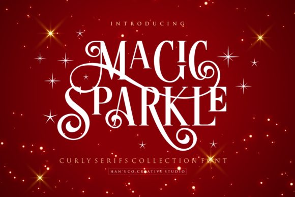 Bring a Whisper of Magic to Your Winter Designs with This Serif
