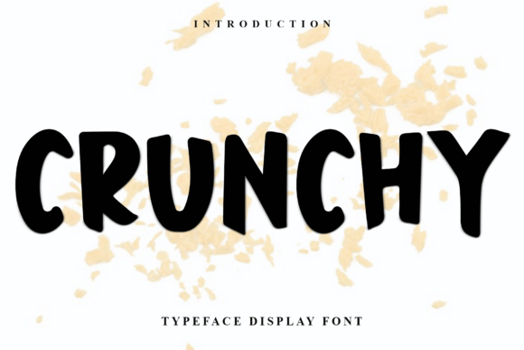 Crunchy: A Typeface That Captures Holiday Enchantment