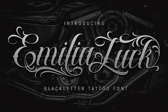 Emilia Luck: The Blackletter Font for Modern Branding