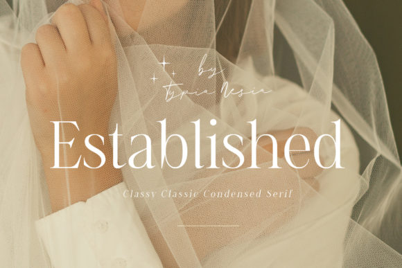 Established: A Serif for Modern Luxury & Timeless Style