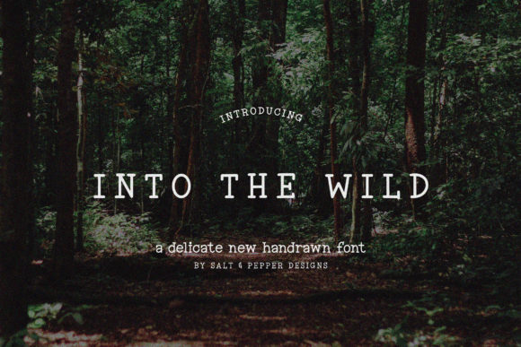 Into the Wild: A Slab Serif with Vintage Character