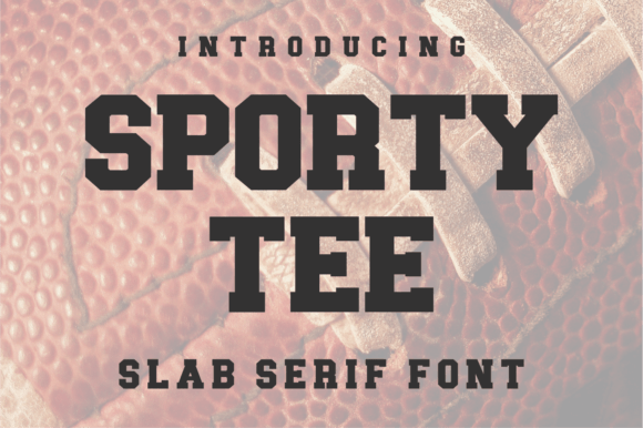 JP Sporty Tee: The Slab Serif That Commands Attention