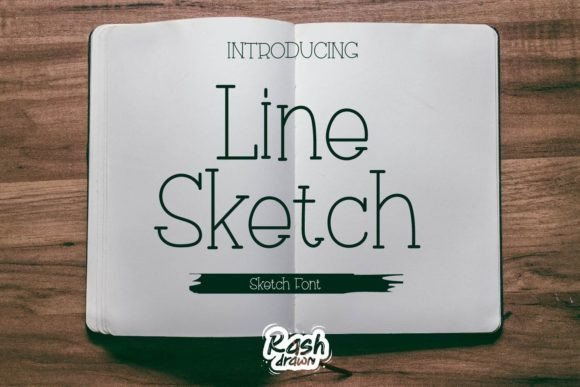Line Sketch: The Friendly Font That Brings Designs to Life