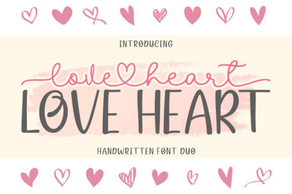 Love Heart Duo: The Perfect Font Pairing for Modern Brands