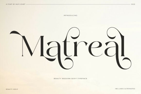 Matreal: Where Organic Grace Meets Modern Design