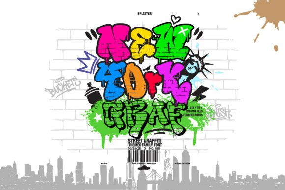 New York Graf: Capture Raw Urban Energy in Your Designs