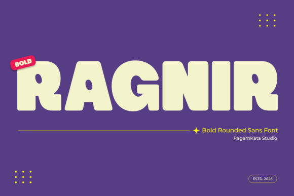 Ragnir: Command Attention with Bold, Rounded Typography