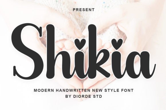 Shikia: A Handwritten Font for Authentic Connection