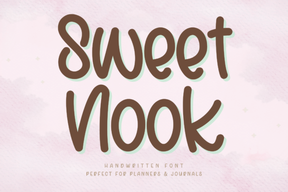 Sweet Nook: A Handwritten Font for Heartwarming Projects